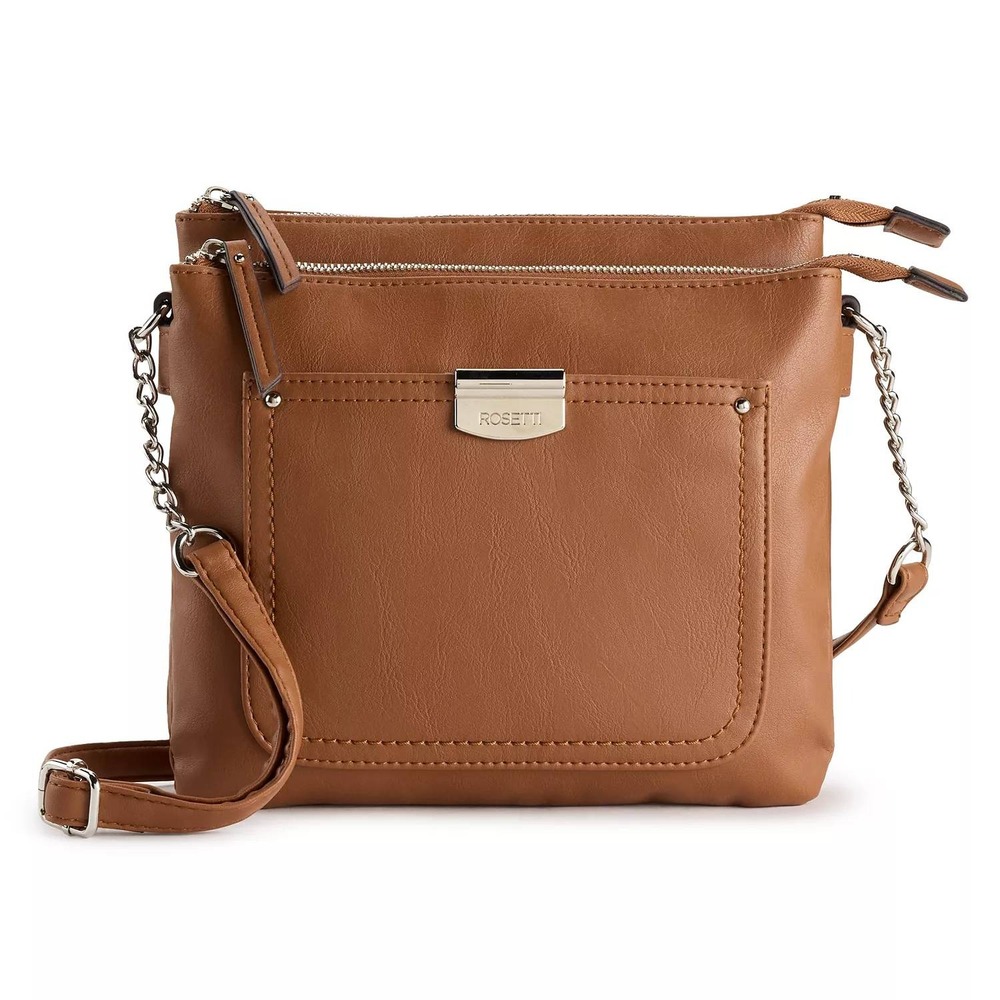Rosetti Maeve Crossbody Bag Women Small Brown 11ROCZ6KL-TS Tortoise Shell New